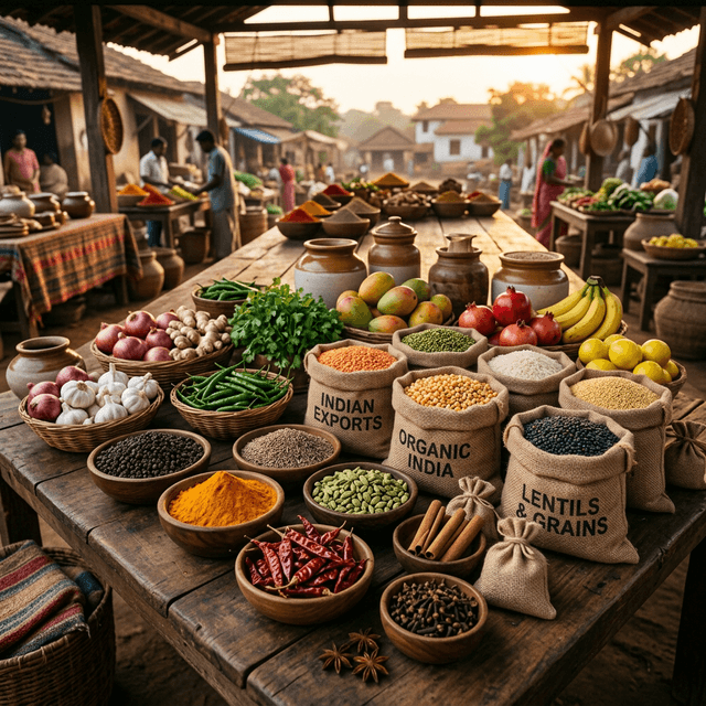 Premium Indian Agricultural Exports - Pulses, Grains, and Spices